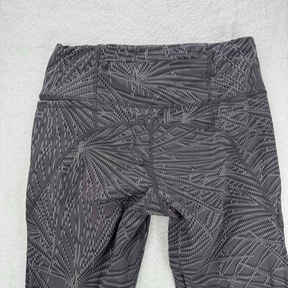 Sweaty Betty Gray High Waisted Abstract Leggings Size Small Compression Slimming - Picture 8 of 8